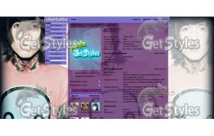 Oli Sykes тема для контакта