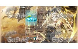Anime тема для контакта