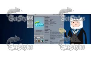 Финн Элигант тема для контакта