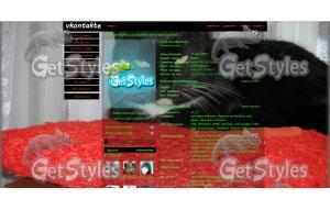 Хвостик тема для контакта