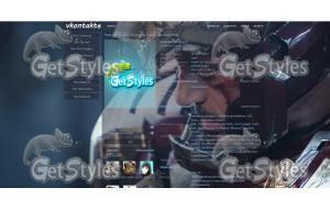 IronMan3 тема для контакта