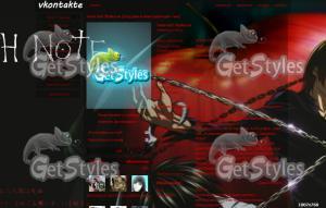 тетрадь смерти тема для контакта