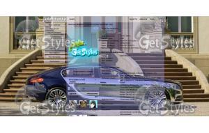 Bugatti тема для контакта