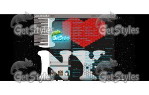 I love NY тема для контакта