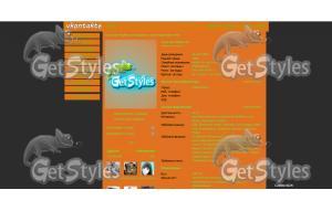 Простая тема тема для контакта