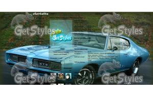 Pontiac GTO 1969 тема для контакта