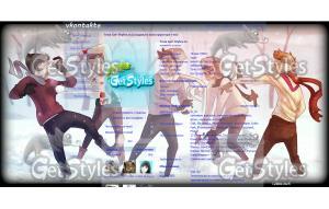 One Direction тема для контакта