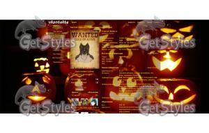 halloween Хеллоуин тема для контакта