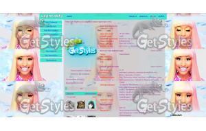 nicki minaj тема для контакта