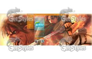 Attac_on_Titan  Levi Eren тема для контакта