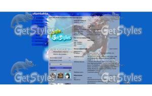 Air  Gear тема для контакта