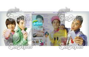 BIGBANG тема для контакта