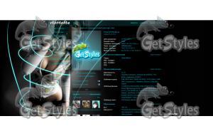 Music Girl тема для контакта