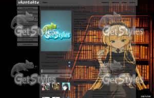 GOSICK тема для контакта