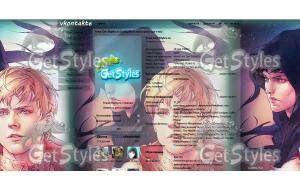 МерлинMerlin тема для контакта