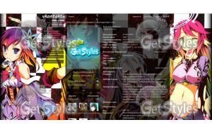 no game no life тема для контакта