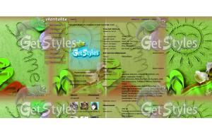 summer_: тема для контакта