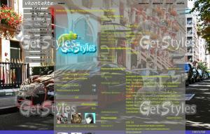 Авто тема для контакта