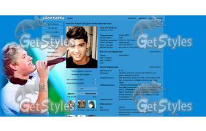love_niall тема для контакта