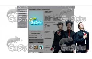 Green Day тема для контакта
