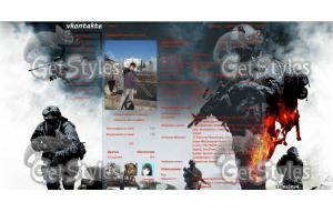 Battlefield тема для контакта