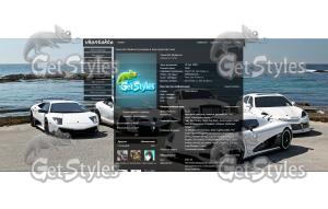 Supercars тема для контакта