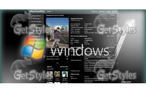 windows 7 тема для контакта