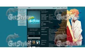 Арт по Panty  Stocking wi тема для контакта