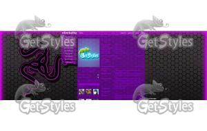 razer_purple тема для контакта