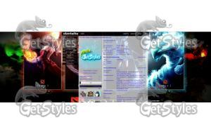 DOTA2 тема для контакта