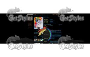 rainbow_dash тема для контакта