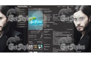 Jared Leto тема для контакта