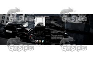 cayenne_GTS_Batman_style тема для контакта