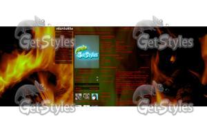 Огонек тема для контакта