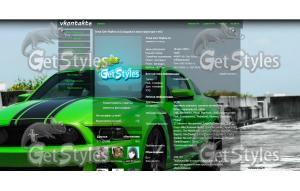 Mustang13 тема для контакта