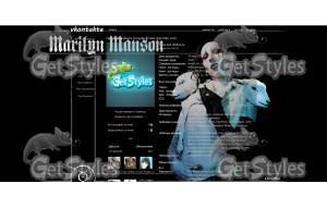 ♣Marilyn Manson♣ тема для контакта