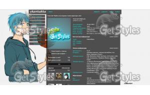 Куроко тема для контакта