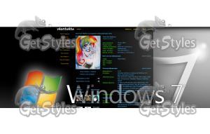 Windows 7 тема для контакта