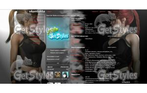 Lara Croft тема для контакта