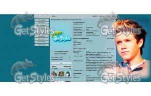 One Direction тема для контакта