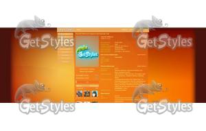 OrangeTime тема для контакта