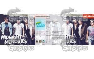One Direction тема для контакта
