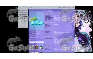 Аниме девушка в обработке тема для контакта