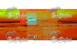 закат тема для контакта