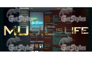 music_is_life тема для контакта