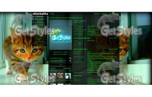 Kotomodelb тема для контакта