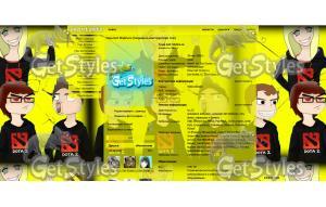 Dota2 тема для контакта