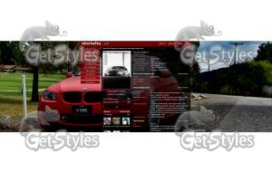 BMW M3 тема для контакта