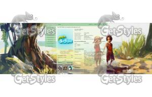 One Piece тема для контакта