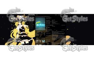 Kirisame Marisa Touhou тема для контакта